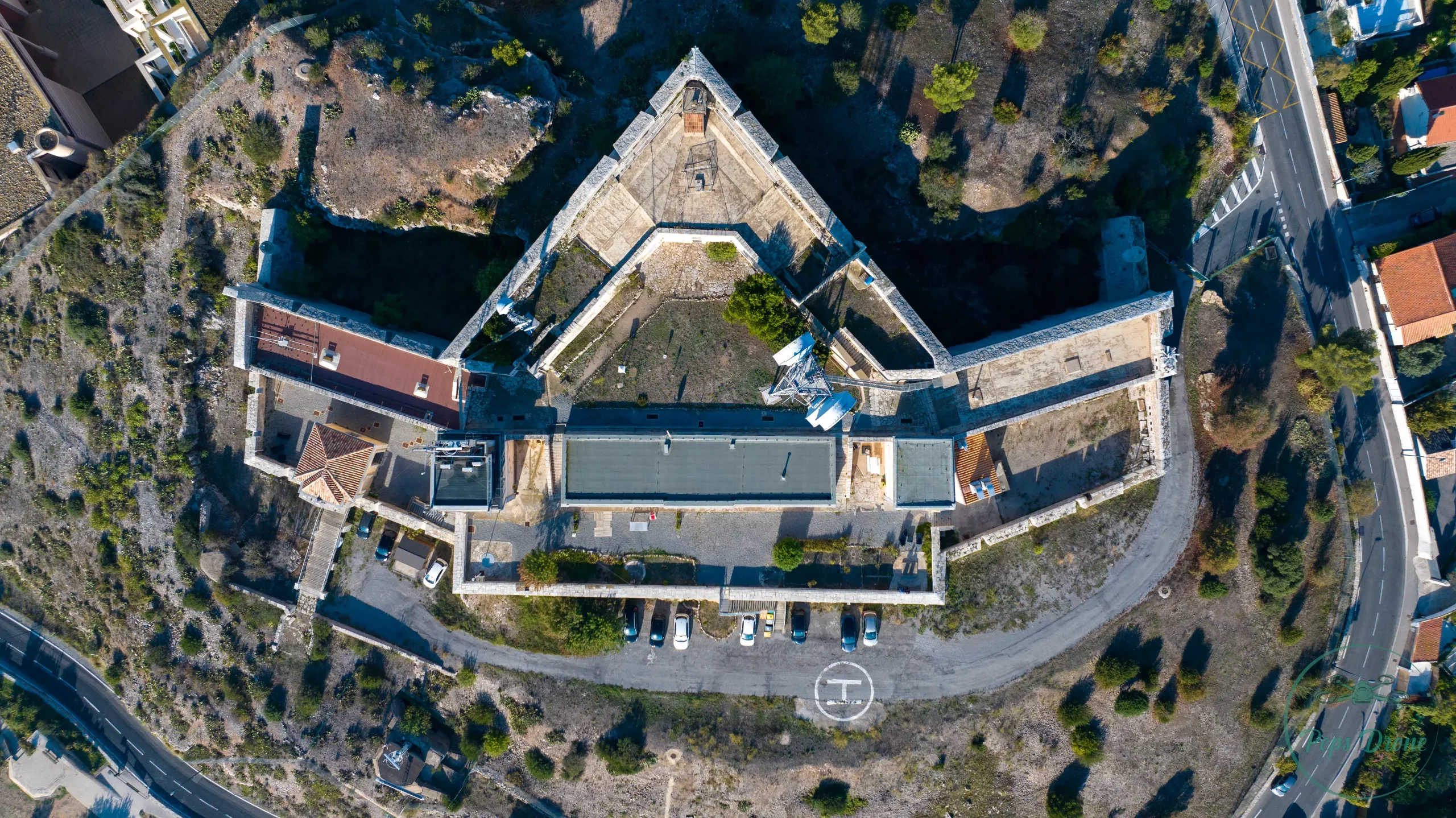 Sémaphore de Sète appartenant à la Marine nationale